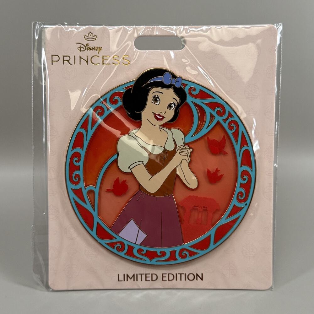 D23 2026 WDI Disney Snow White Princess Dream Window Jumbo Pin LE 400 MOG